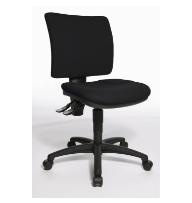 Bürostuhl U50, schwarz / schwarz, bis 110kg