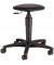Hocker 72260D10 Tec 60, schwarz, mit Rollen, höhenverstellbar, bis 110kg