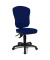 B&uuml;rostuhl Point 80, royalblau / schwarz, bis 110kg, ohne Kopfst&uuml;tze