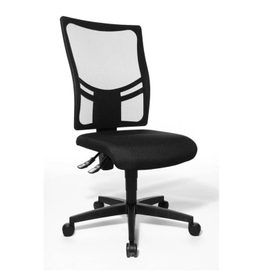 Bürostuhl Net Point 10, schwarz / schwarz, bis 110kg