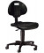 Arbeitsdrehstuhl Tec 20 schwarz ohne Armlehnen