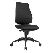 Bürodrehstuhl Synchro Soft ohne Armlehnen schwarz