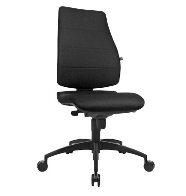 Bürodrehstuhl Synchro Soft ohne Armlehnen schwarz