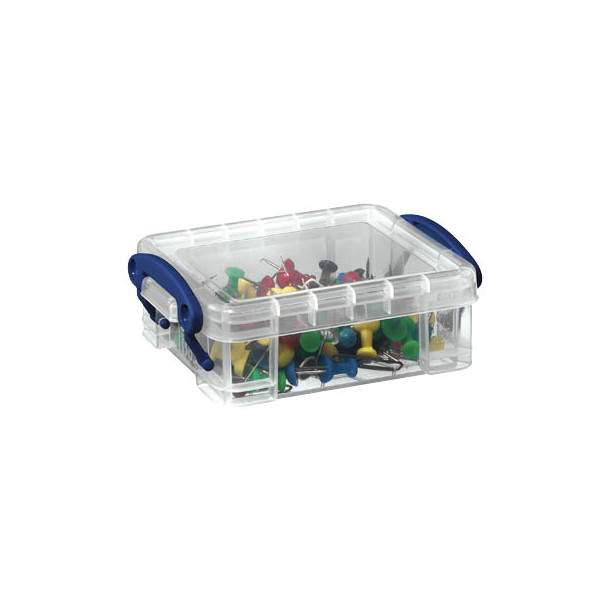 5060024801064 - Aufbewahrungsbox 02C 02 Liter mit Deckel für A8 außen 120x85x45mm Kunststoff transparent 5060024801064 Really Useful Box