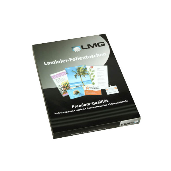 4250504525479 - Laminierfolien A4 2 x 80 mic glänzend 4250504525479 LMGA4-80-25 25 Stück 4250504525479 - Laminierfolien A4 2 x 80 mic glänzend 4250504525479 LMGA4-80-25 25 Stück