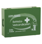 Betriebsverbandkasten Groß grün gefüllt DIN 13169