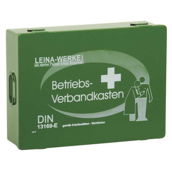 4011166200209 - Betriebsverbandkasten Groß grün gefüllt DIN 13169 4011166200209 Leina-Werke 4011166200209 - Betriebsverbandkasten Groß grün gefüllt DIN 13169 4011166200209 Leina-Werke