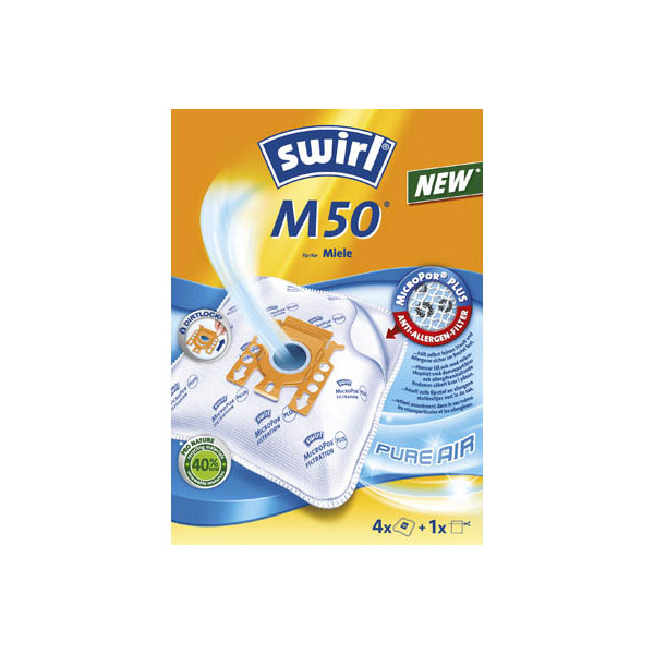 4006508179398 - Staubsaugerbeutel M 50 MicroPor Plus AirSpace + 1 Filter 4006508179398 683145001 4 Stück