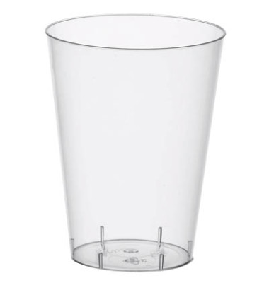 Trinkbecher aus Polystyrol (PS) glasklar 0,4 l Trinkbecher aus Polystyrol (PS) glasklar 0,4 l