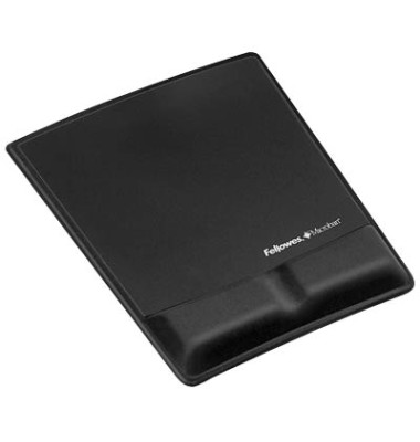 Mousepad mit Handgelenkauflage schwarz