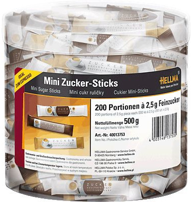 Mini Zucker-Sticks 60000092 200x 2,5g