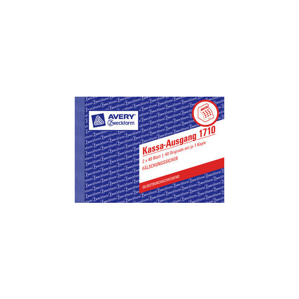 4004182017104 - ® - Ausgabebeleg din A6 quer selbstdurchschreibend 1 Durchschläge 2 x 40 Bl