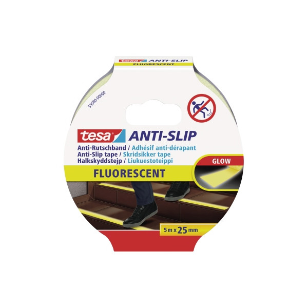 4042448101686 - Anti-Rutschbänder 55587-00004-00 5 m25 mm fluoreszierend 4042448101686 5 Meter