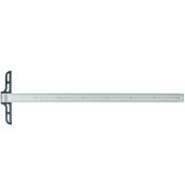 Stahl-Reißschiene 313070 silber 70 cm