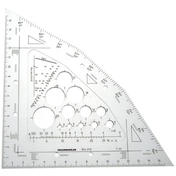 4012108135801 - Zeichendreieck Combi-Winkel  4012108135801 354010