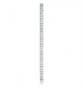 Edelstahl-Lineal 323701 silber 15cm