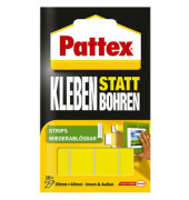 Klebestrips 9H PXMS1 Montage Klebe-Strips PXMS1, 10 St&uuml;ck, 20x40mm (BxL), doppelseitig, wiederabl&ouml;sbar