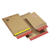 Versandtaschen Rigid Plus CP010.01, C5+, ohne Fenster, selbstklebend, 38g, braun