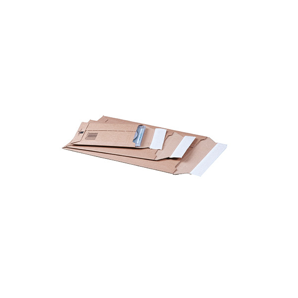 4250414103743 - Versandtasche 215x300x50 mm A4 ohne Fenster Vollpappe braun 1 Stück