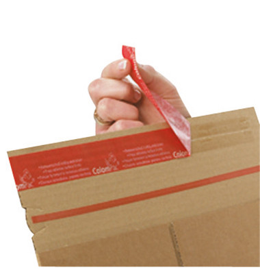 Ordnerversandkartons Universell CP050.01 braun, für 1 Ordner 35-80mm, innen 320x290x35-80mm, Wellpappe