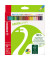 Buntstifte-Set GREENcolors, 6019/2-24, farbig sortiert, sechskant, Packung
