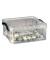 Aufbewahrungsbox 18C, 18 Liter, mit Deckel, au&szlig;en 480x390x200mm, Kunststoff transparent