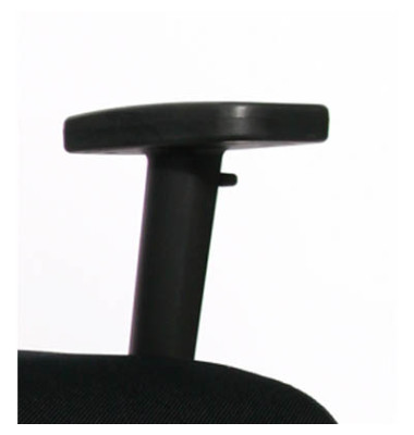 Bürostuhl-Armlehnen 7114, schwarz Bürostuhl-Armlehnen 7114, schwarz
