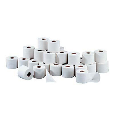 Toilettenpapier T4 Premium Extra Soft 110405, 4-lagig, hochweiß, 150 Blatt / Rolle,