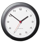 Funkwanduhr Design schwarz Ø 25cm
