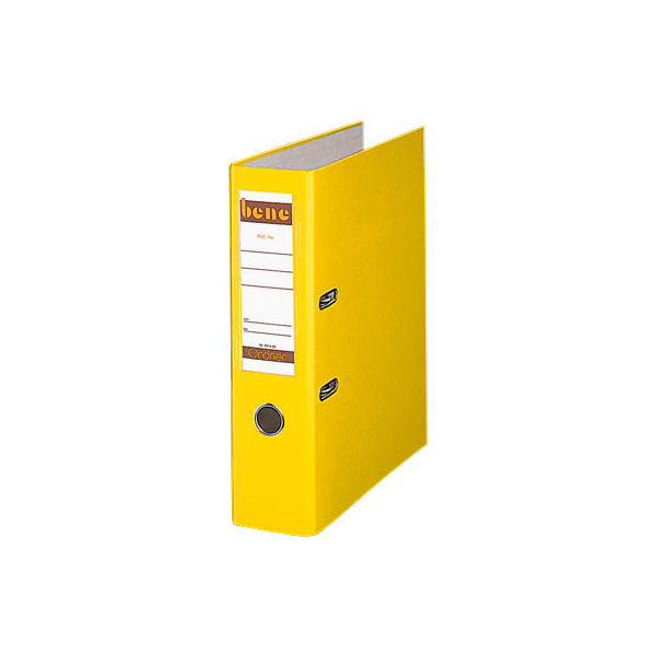 9003264170305 - Doppelordner Postscheckordner 292900GE 2xA5 quer 75mm breit Karton Papier Kunststoff vollfarbig gelb 9003264170305 Bene