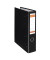 Doppelordner Postscheckordner 292900SW, 2x A5 quer 75mm breit Karton vollfarbig schwarz
