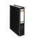 Doppelordner Postscheckordner 292900SW, 2xA5 quer 75mm breit Karton vollfarbig schwarz