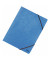 Eckspannmappe 110700 Vario A4 390g blau
