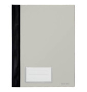 Schnellhefter 281100SW, A4, schwarz, Polyvinylchlorid (PVC), 80g, Vorderdeckel transparent