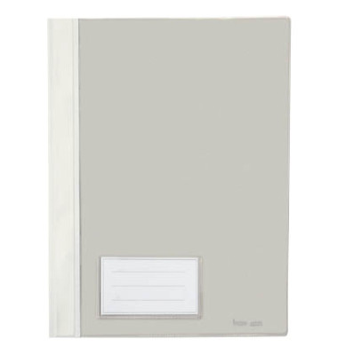 Schnellhefter 281100 A4 weiß PVC Kunststoff kaufmännische Heftung bis 250 Blatt