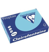 Kopierpapier Trophee 1105C blau pastell A4 160g 