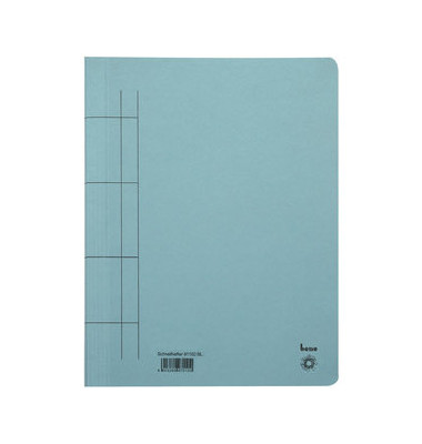 Schnellhefter 81100BL, A4 Karton 250g, Vorderdeckel opak