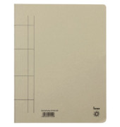 Schnellhefter 81100gr, A4, grau, 250g, Vorderdeckel opak