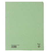 Einschlagmappe 81700 A4 grün 250g 3 Klappen bis 250 Blatt
