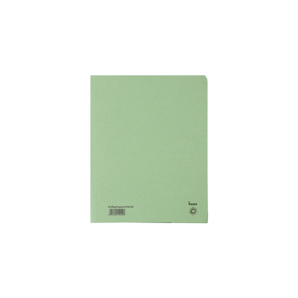 9003260550408 - Jurismappe 81700GN A4 grün Recyclingkarton 250g mit 3 Einschlagklappen 9003260550408 5 Stück