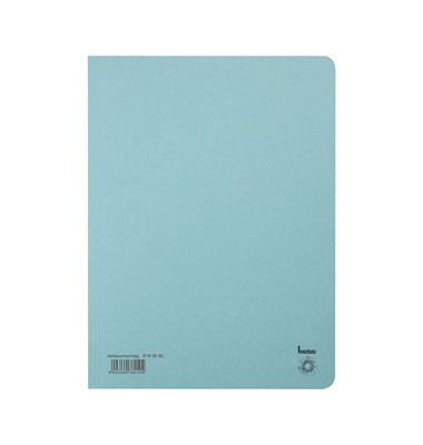 Aktendeckel 081900BL, A4 blau Papier 250g