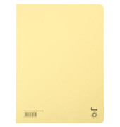 Aktendeckel 81900 A4 RC-Karton 250g gelb