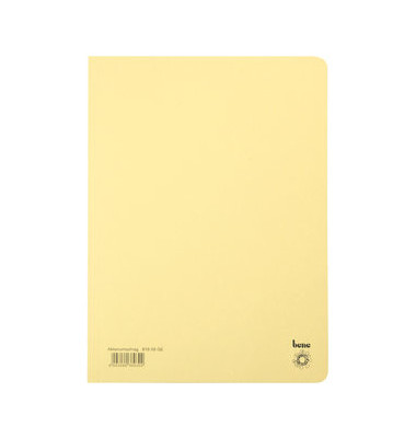Aktendeckel 081900GE, A4 gelb Papier 250g