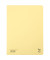 Aktendeckel 081900GE, A4 gelb Papier 250g