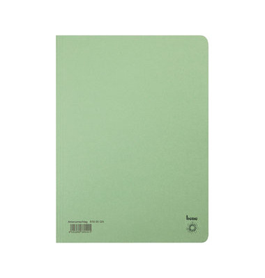 Aktendeckel 081900GN, A4 grün Papier 250g