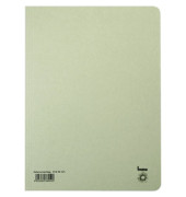 Aktendeckel 081900GR, A4 grau Recyclingkarton 250g