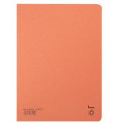 Aktendeckel 81900 A4 RC-Karton 250g orange