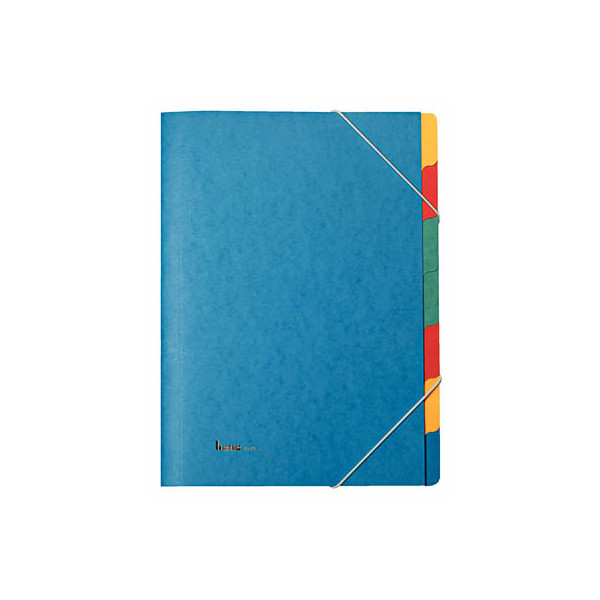 9003265870006 - Ordnungsmappe 84700BL 7-teilig blanko blau A4 7 Fächer 9003265870006 Bene