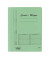 Schnellhefter Comba-Mappe 111000GN, A4, grün, Karton, 250g, Vorderdeckel opak