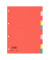 Kartonregister 97410 blanko A4 230g farbige Taben 10-teilig